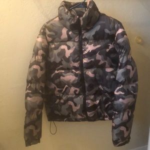 Gently used camo jacket